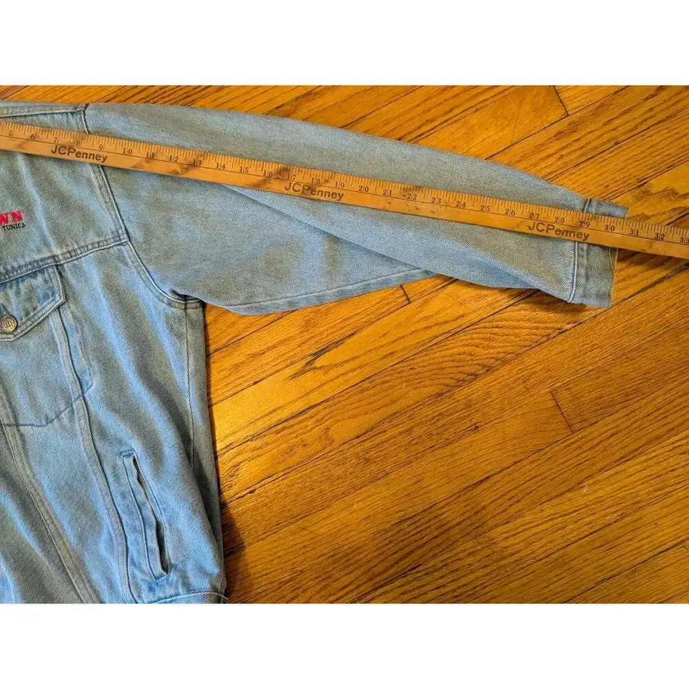 Most Wanted Sam’s Town Wheel Of Fortune Jean Jacket Men's XL